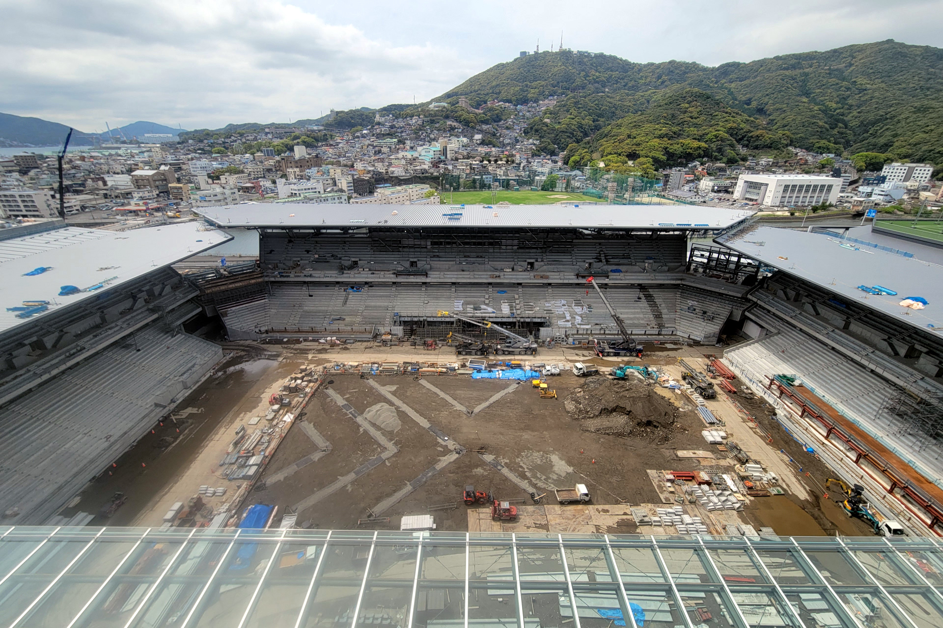 10月開業に向けて建設中の「長崎スタジアムシティ」に潜入 - …