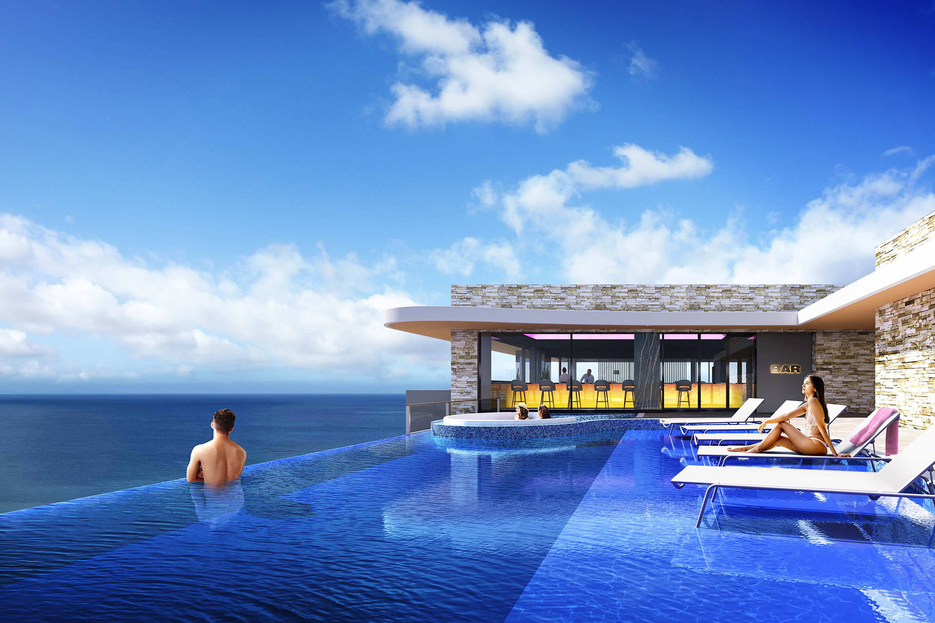 リーガロイヤルリゾート沖縄 北谷」2026年春開業。インフィニティ