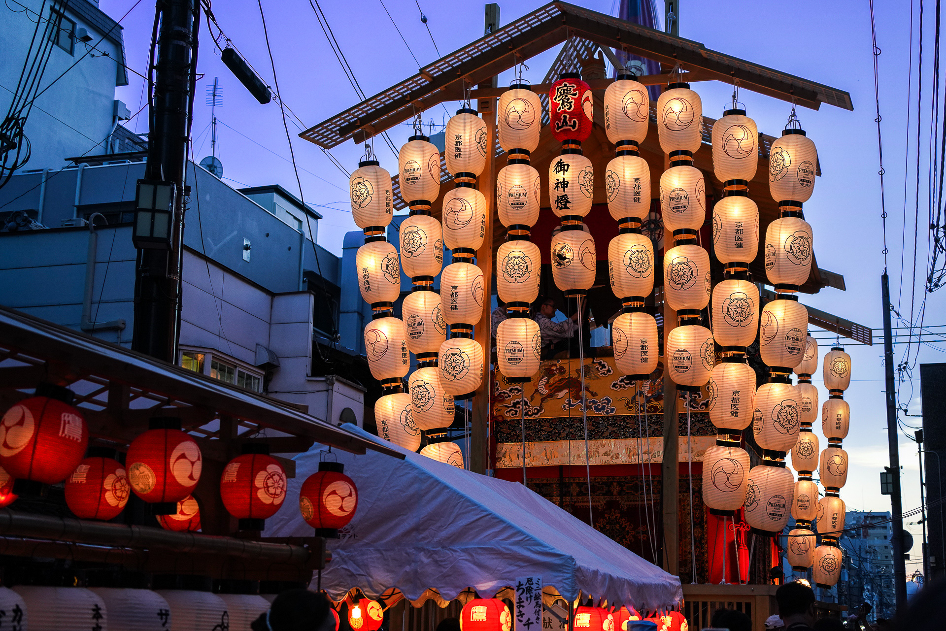 EcoFlowのポータブル電源で京都・祇園祭をエコに照らす。後祭の鷹山の