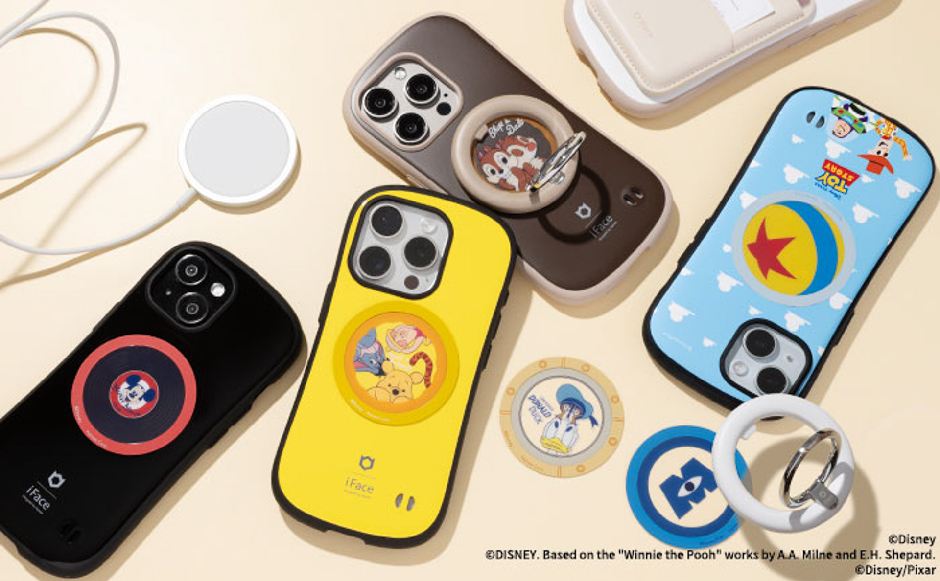 ディズニー＆ピクサーの人気キャラといつでも一緒！ MagSafe対応