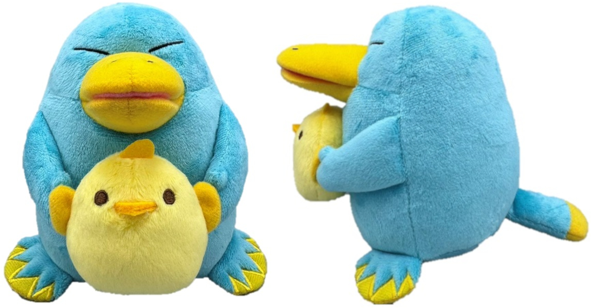 イコちゃん 関西イコちゃん×東海ぴよりん、初コラボでだっこぬいぐるみ。一緒に