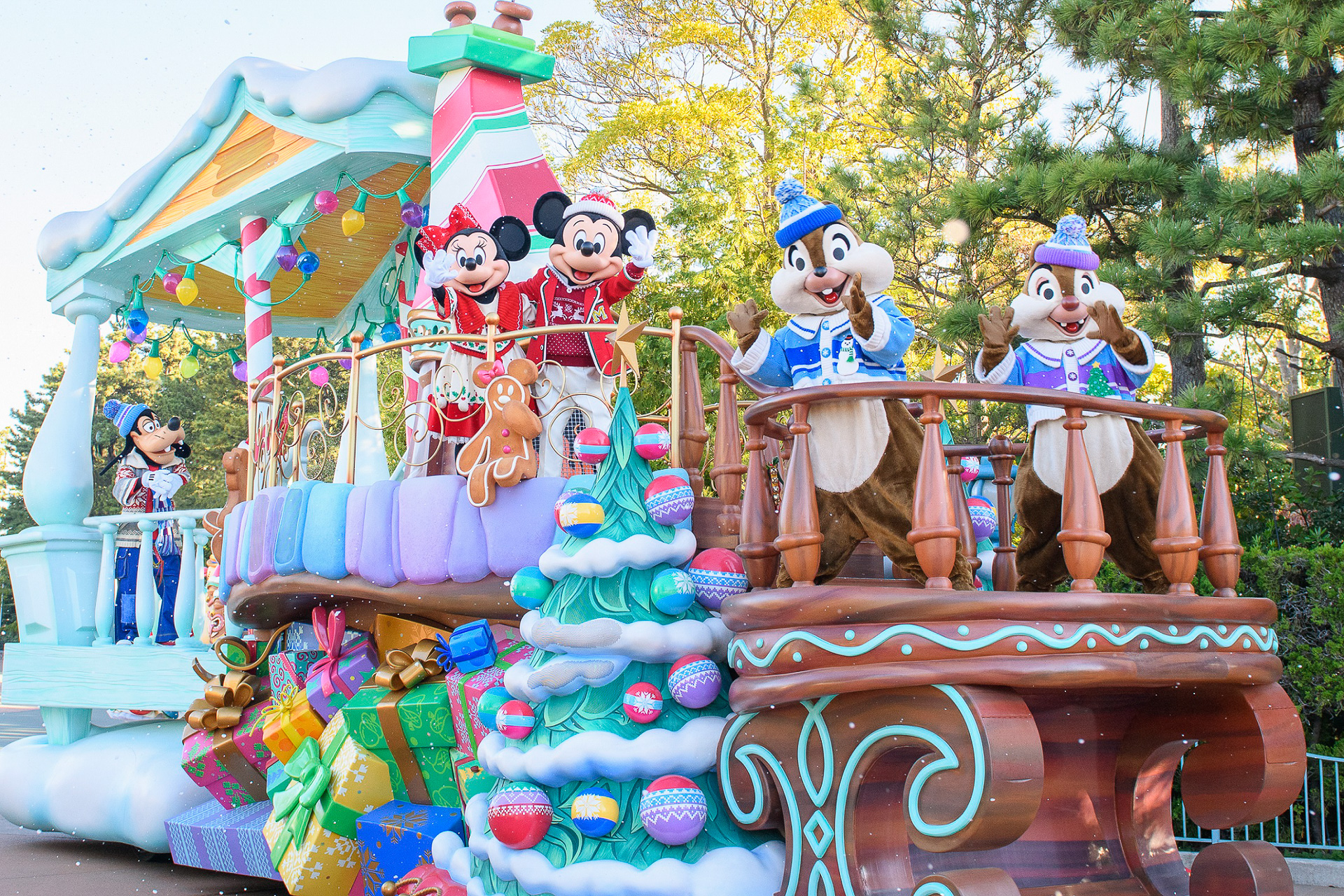 東京ディズニーランド、「ディズニー・クリスマス・ストーリーズ」が 