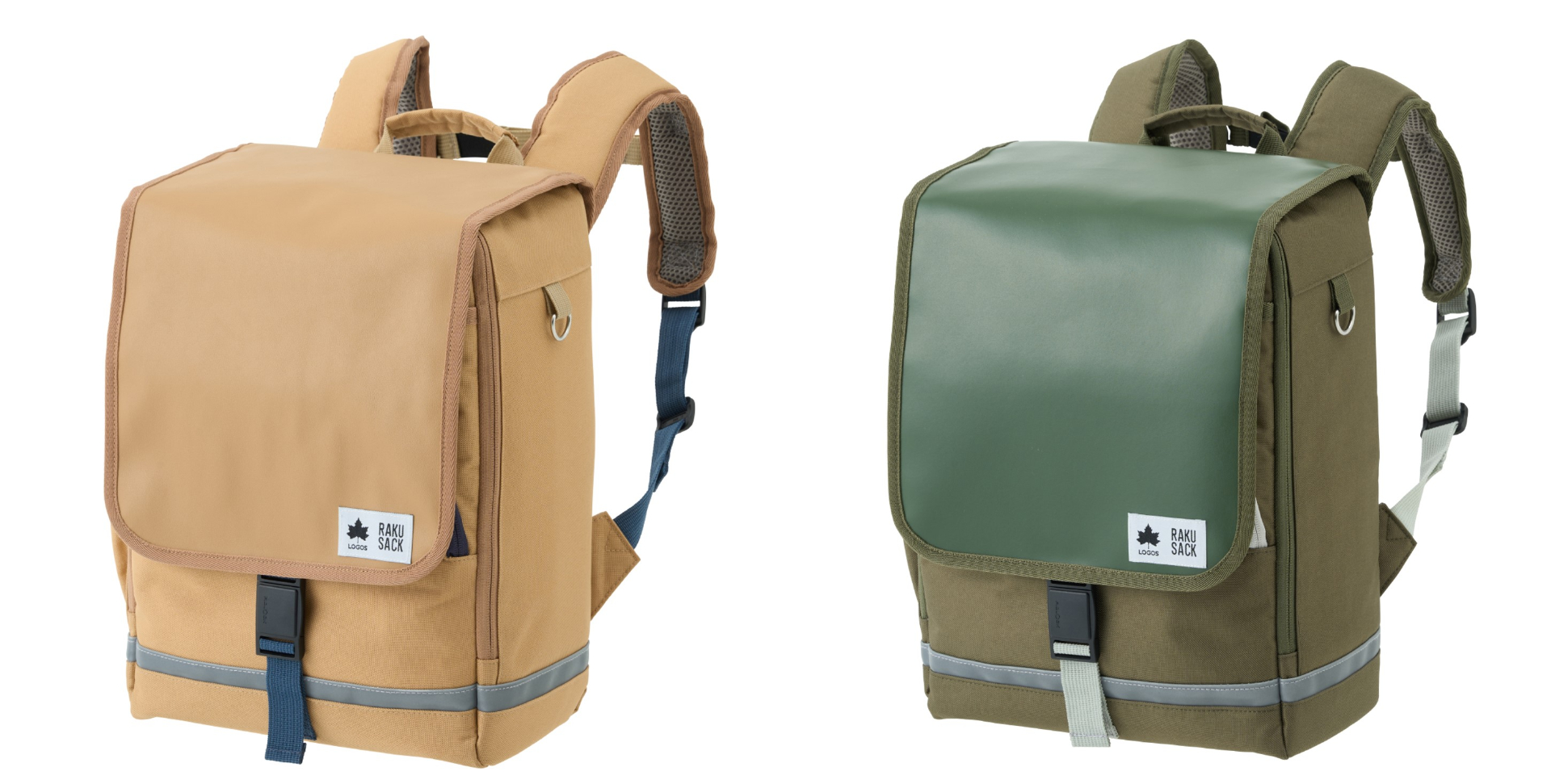 LOGOS×FOOTMARK RAKUSACK カーキ リュック 新品タグ付き 08.jpg