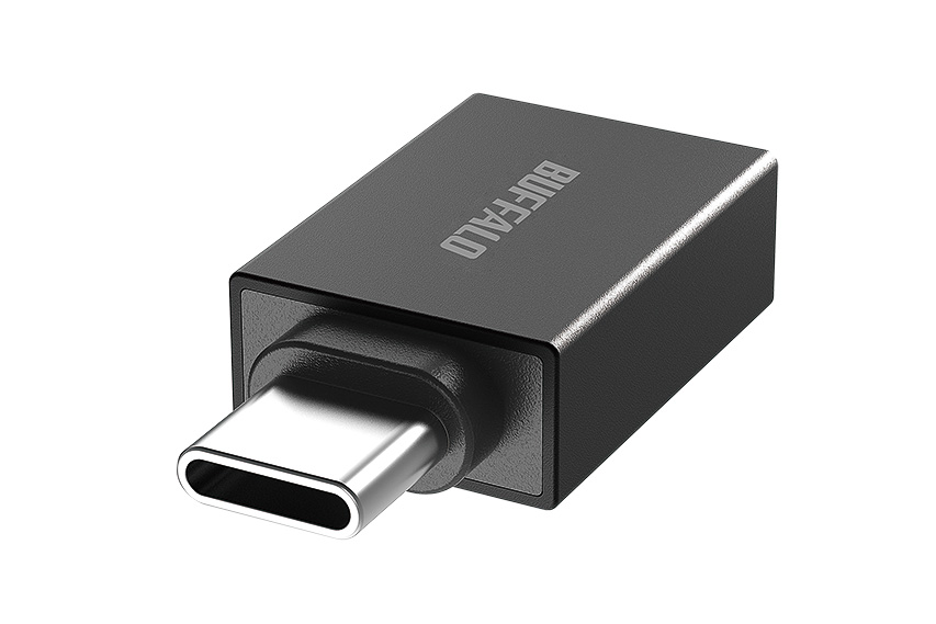 iPhone/iPadなどで増えるType-Cの接続に。バッファロー、USB Type-A