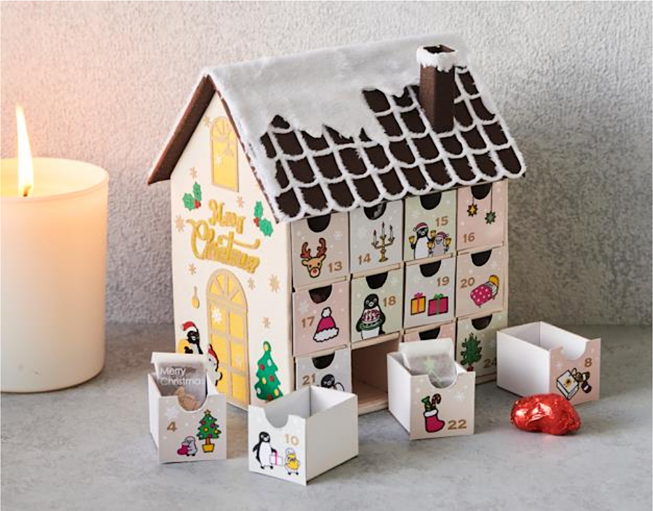 suicaのペンギン クリスマスアドベントカレンダー(お菓子無し) Suicaのペンギン」ホリデーシーズン新グッズ。アドベントカレンダー