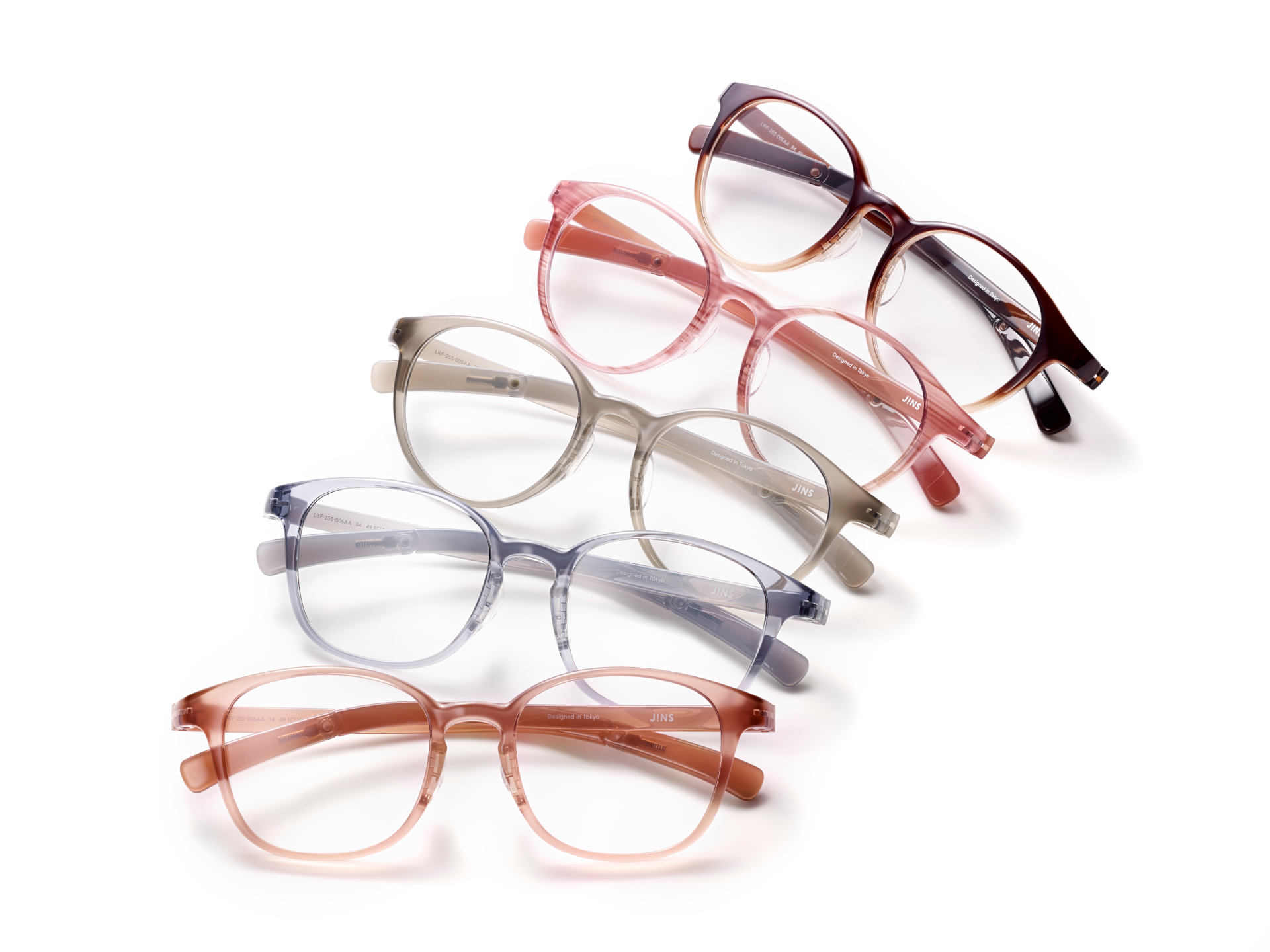 ドラゴンボール　JINS ボストンフレーム ドラゴンボール / ブルマモデル ボストン チタニウム UNISEX