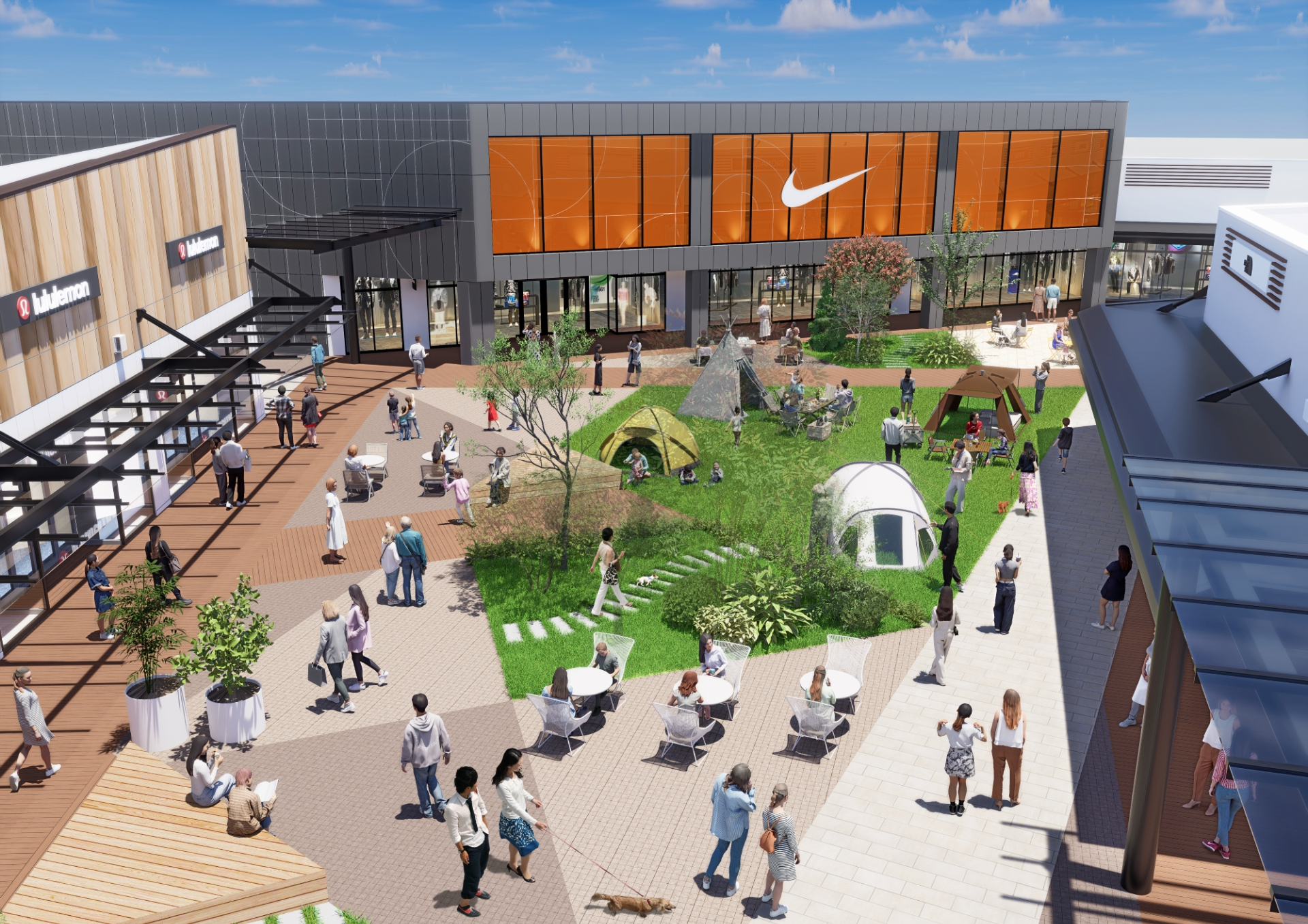 三井アウトレットパーク 木更津」第4期増床エリア、6月23日グランド