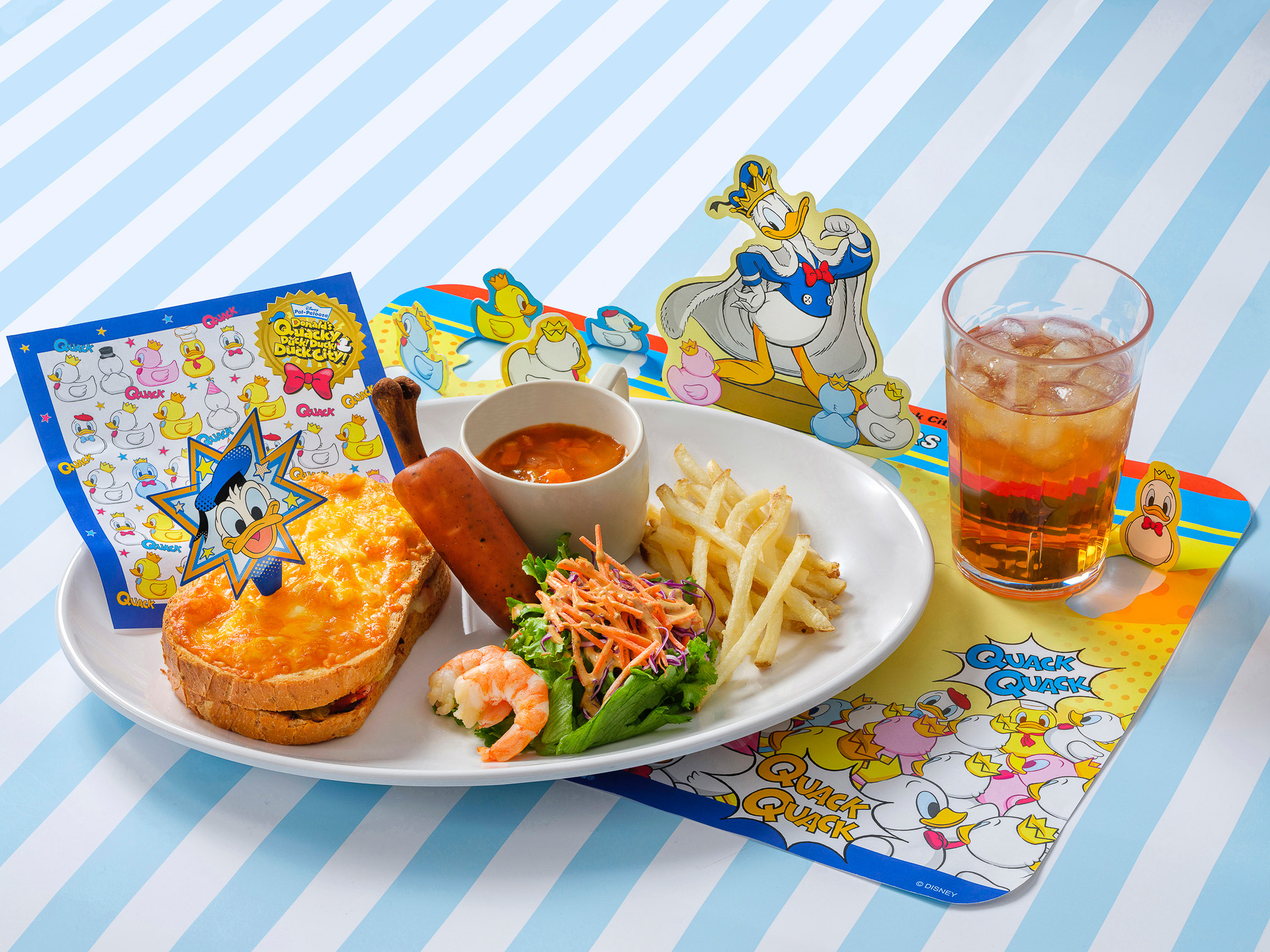 ディズニー・パルパルーザ第4弾のドナルドメニュー、どれ食べ