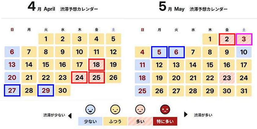 首都高、2025年GWの渋滞ピークは5月3日。羽田空港への所要時間が3倍