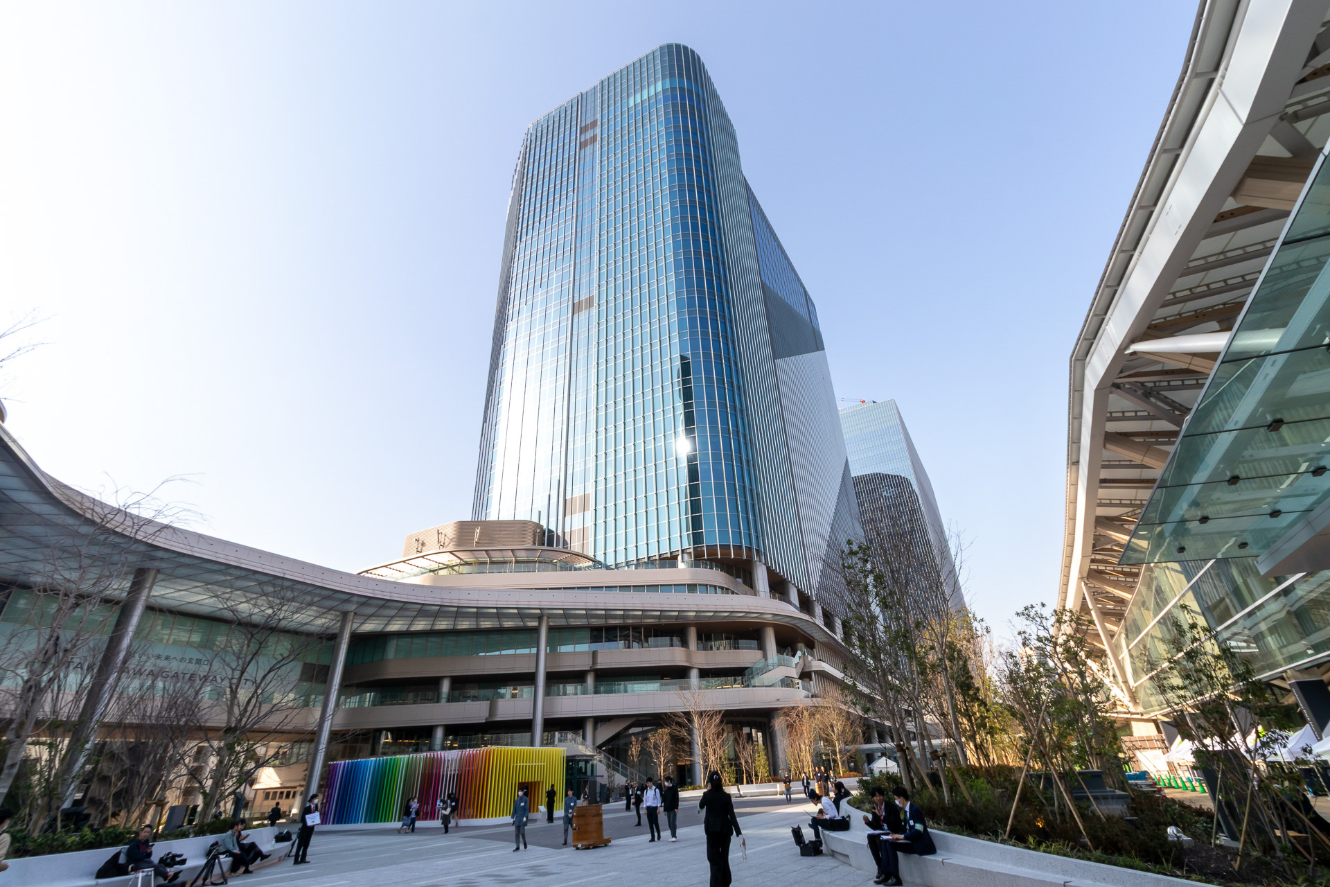 [B!] 本日まちびらきの「TAKANAWA GATEWAY CITY（高輪ゲートウェイシティ）」に行ってみた