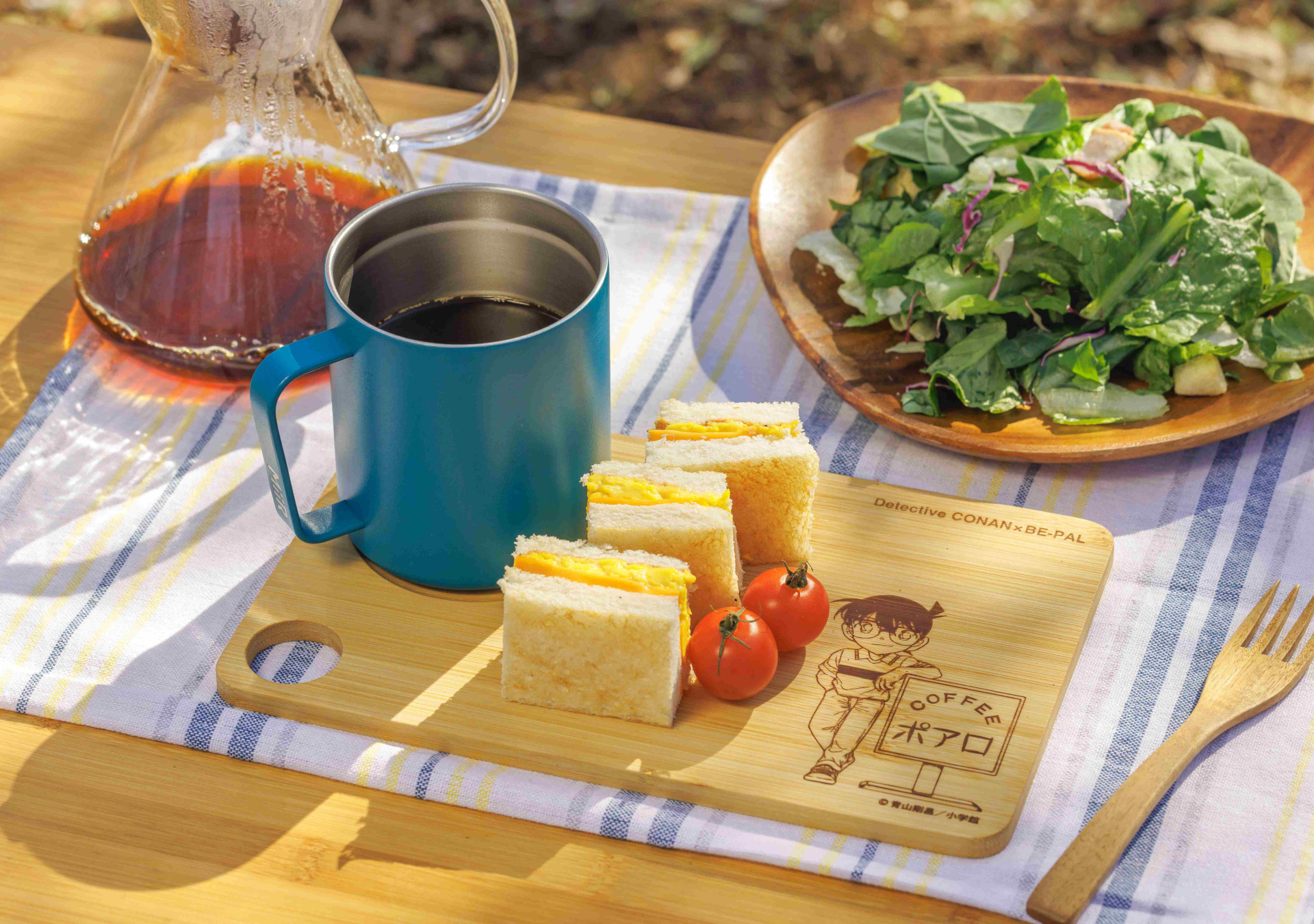 コナンミュージアム ステンレスデイリーケトル ポアロ