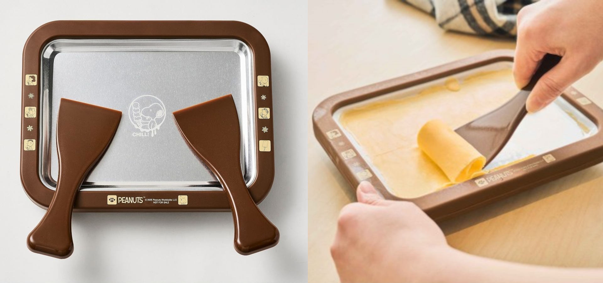 MonoMaster 7月号、付録はスヌーピー「ロールアイスメーカー」。好きな