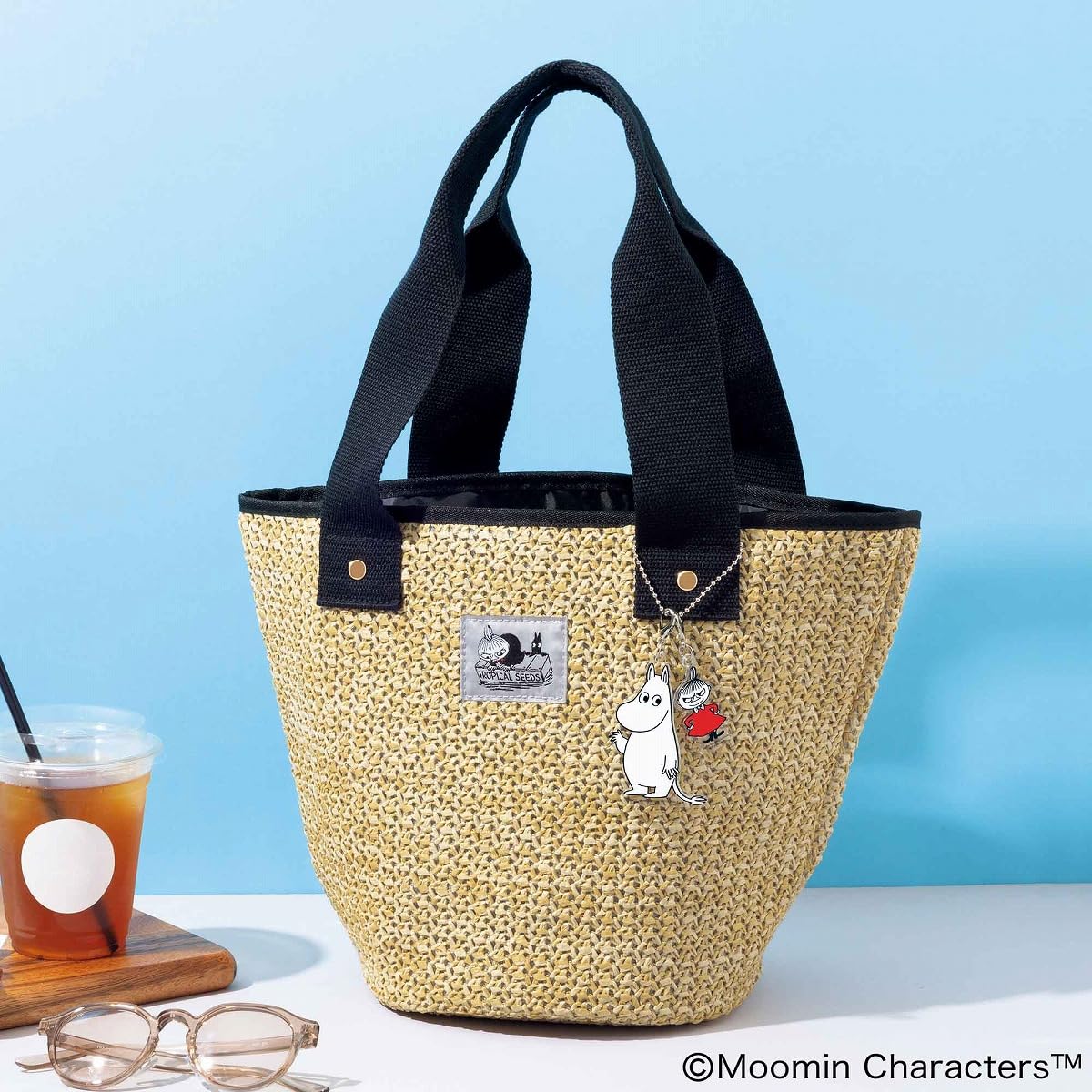 InRed、8・9月合併号に「ムーミン」かごバッグ＆チャーム。夏の爽やか