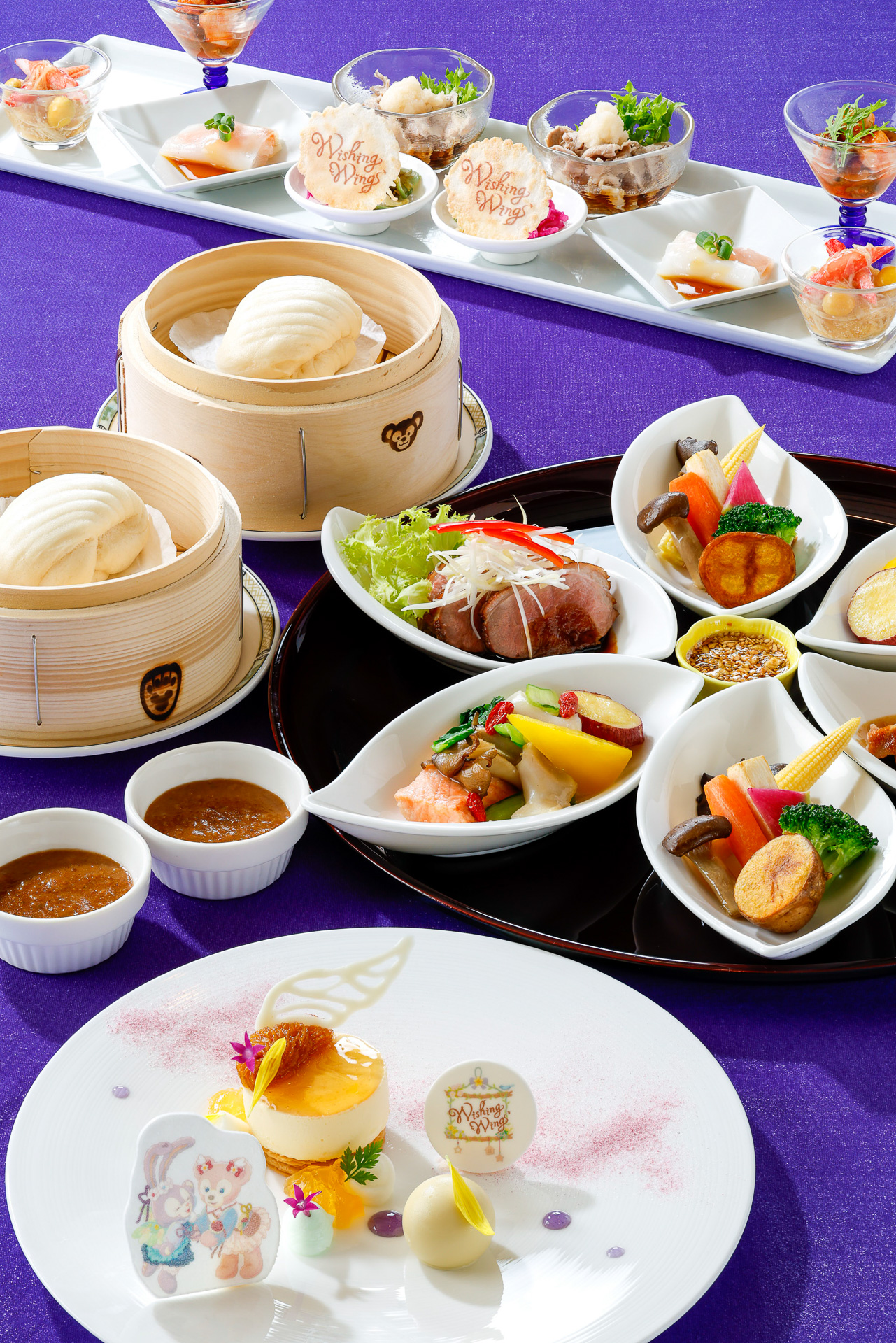 ホテルミラコスタ、ダッフィー＆フレンズ「ウィッシング・ウィングス