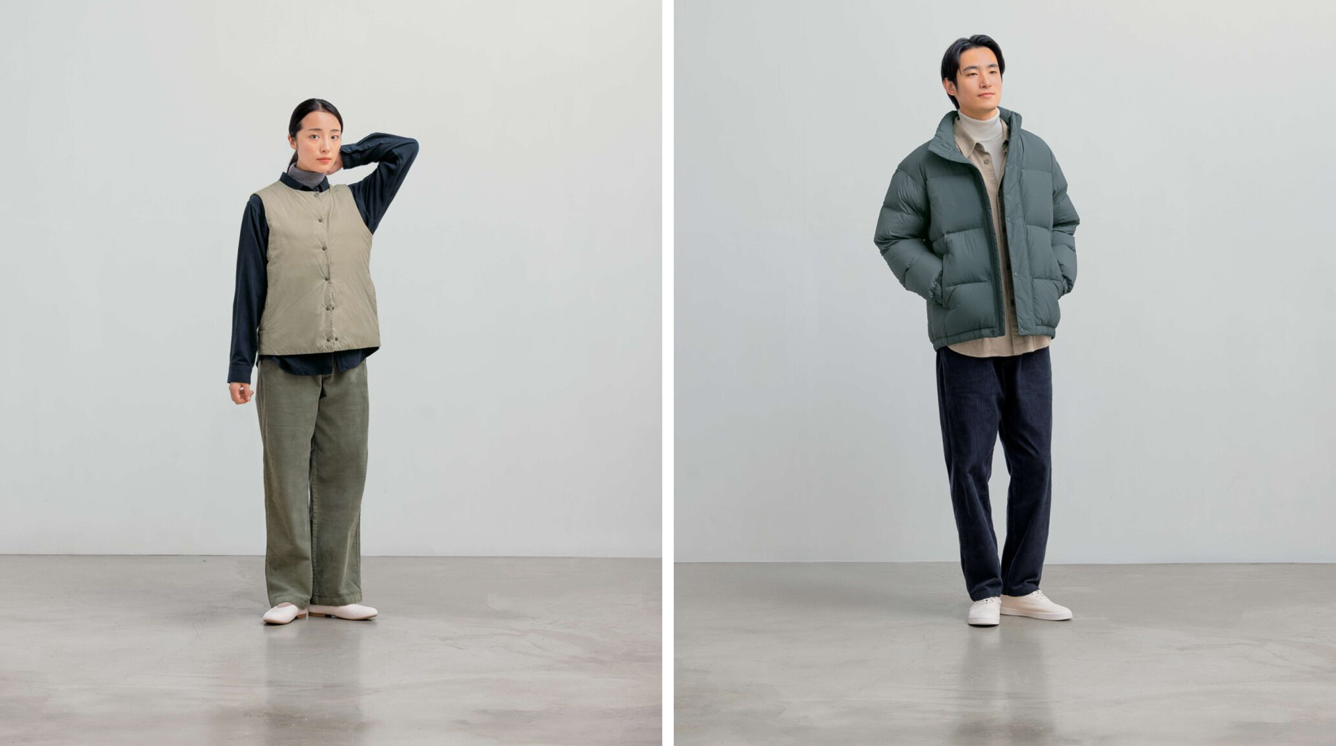 無印良品・軽量ダウンポケッタブルジャケット 無印良品、折りたたんで持ち運べる「軽量ダウンポケッタブル」7