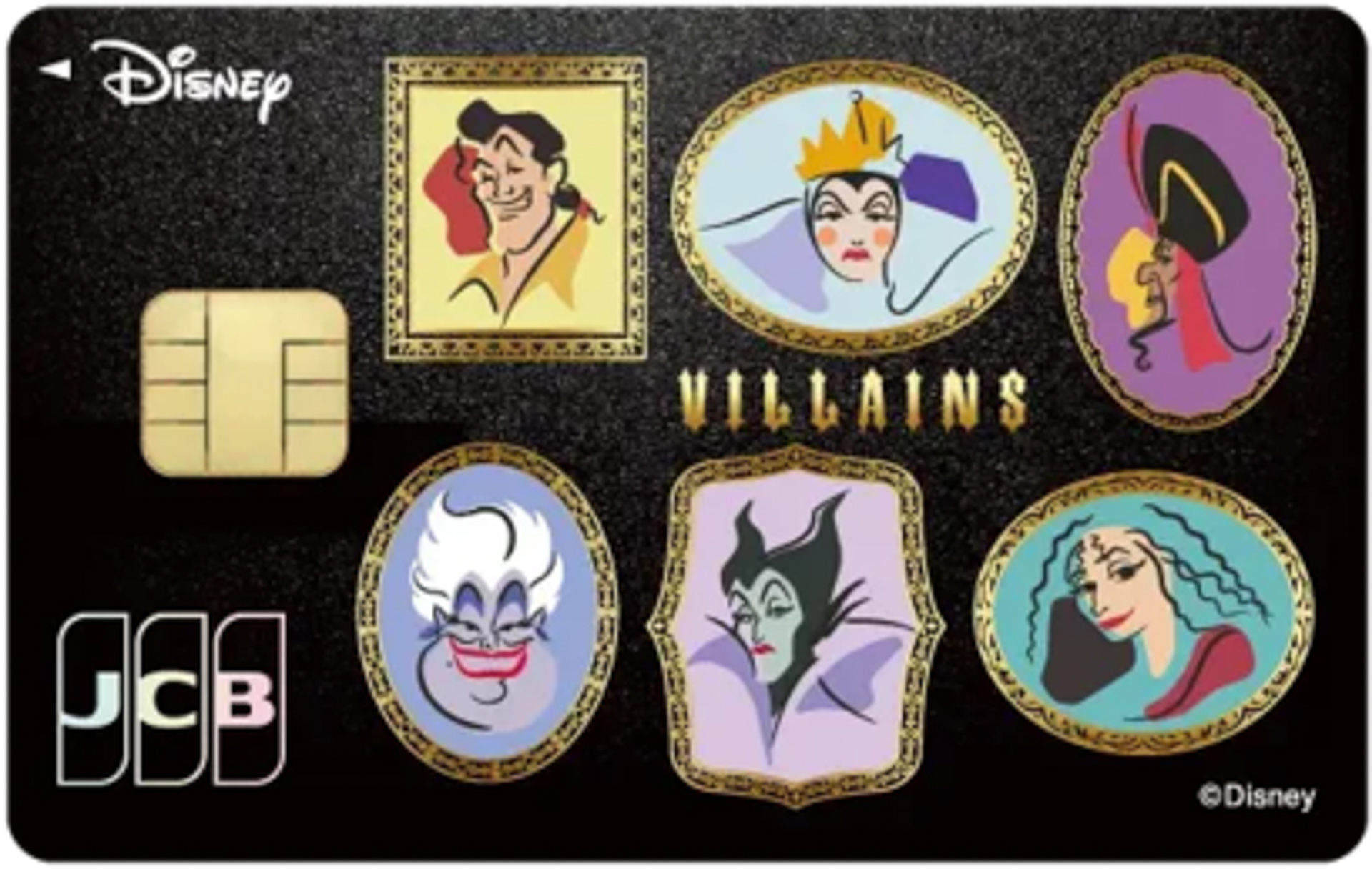 ディズニー☆JCBカードにヴィランズ復活！ 人気の6キャラクターを