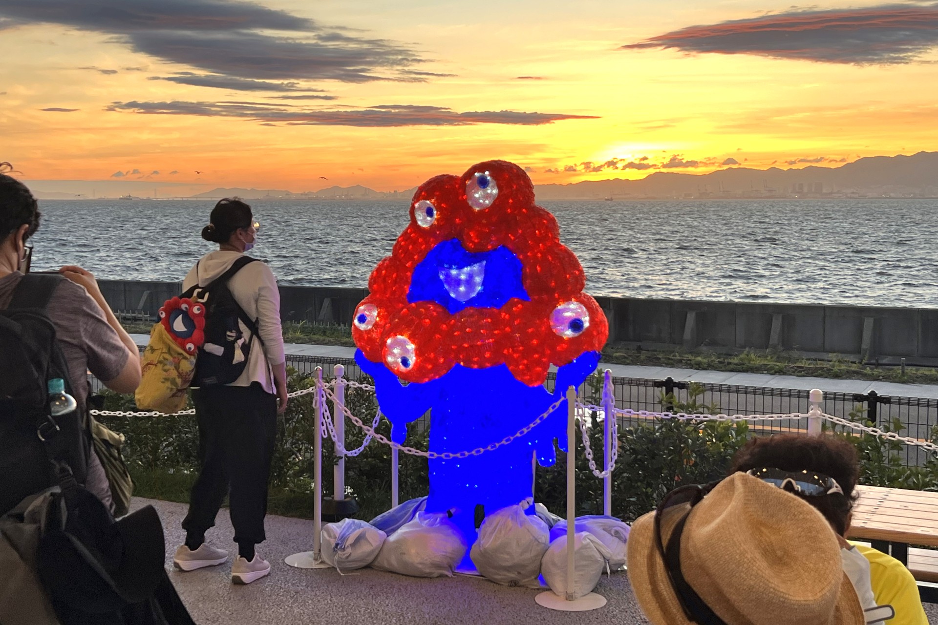 万博・西の果て「EXPOサンセットビアテラス」抽選会に参加してきた。気