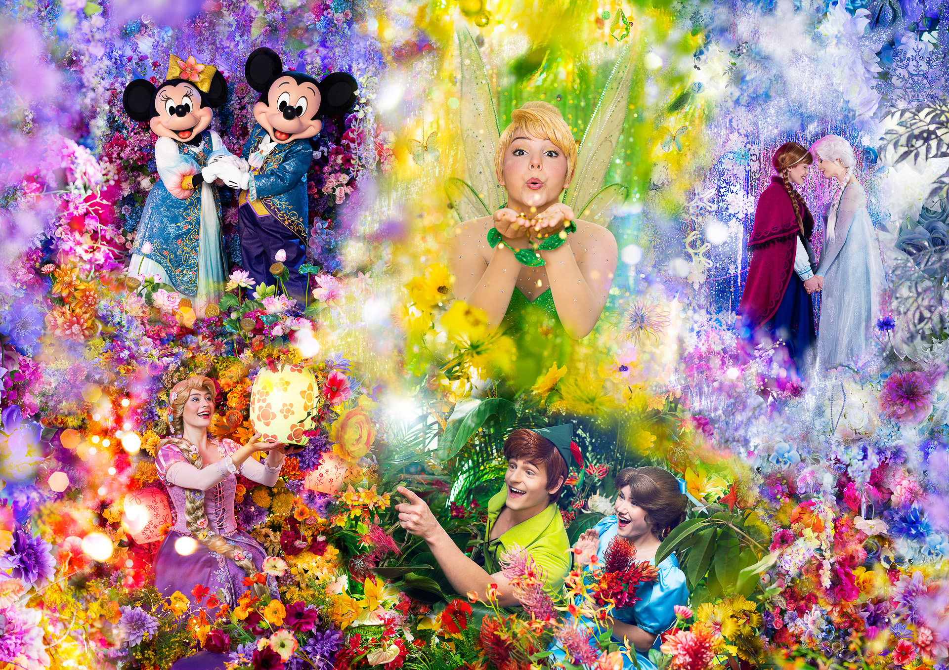 蜷川実花撮り下ろしのディズニーの仲間＆ファンタジースプリングス