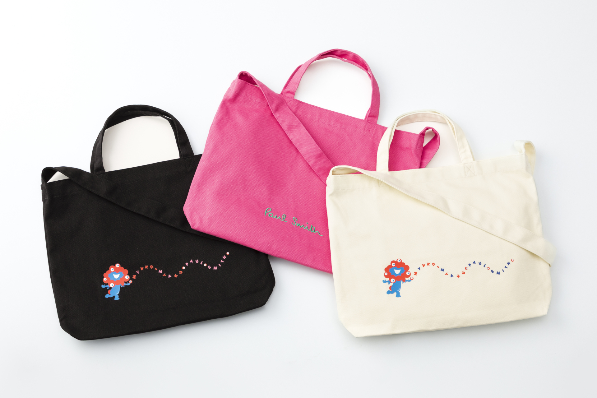 大阪　関西万博　Paul Smith ポールスミス　ミャクミャク　トートバッグ 希少品 ミャクミャク ポールスミス コラボ トートバッグ