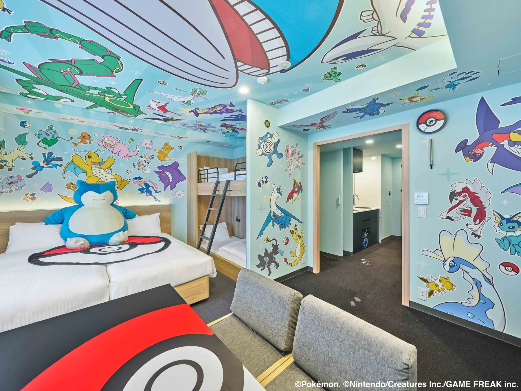 セブンでポケモン商品買うとMIMARU「ポケモンルーム」宿泊が当たる