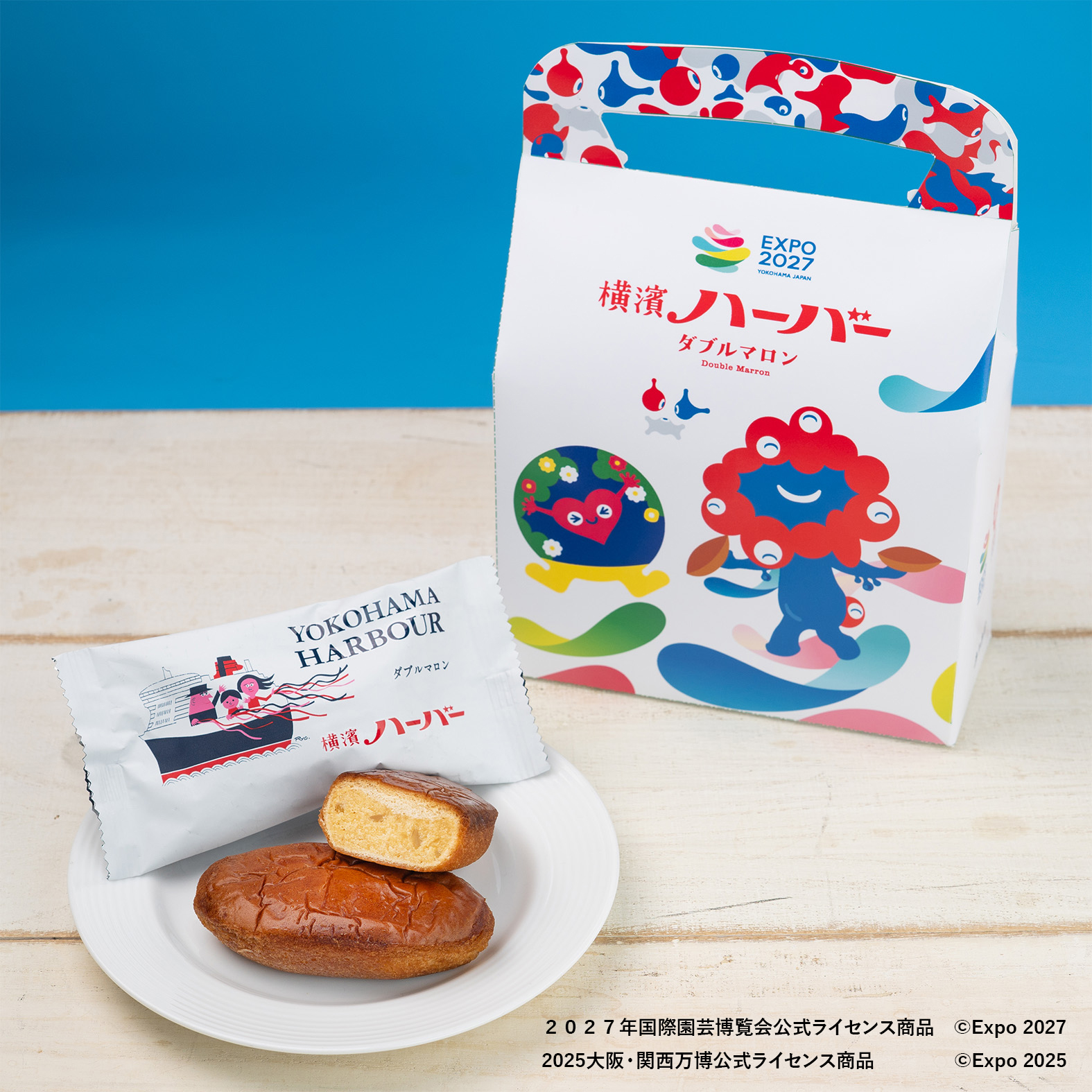 ヤチコダルマ　パレード　万博バージョン　限定品　日本　張り子 01.jpg