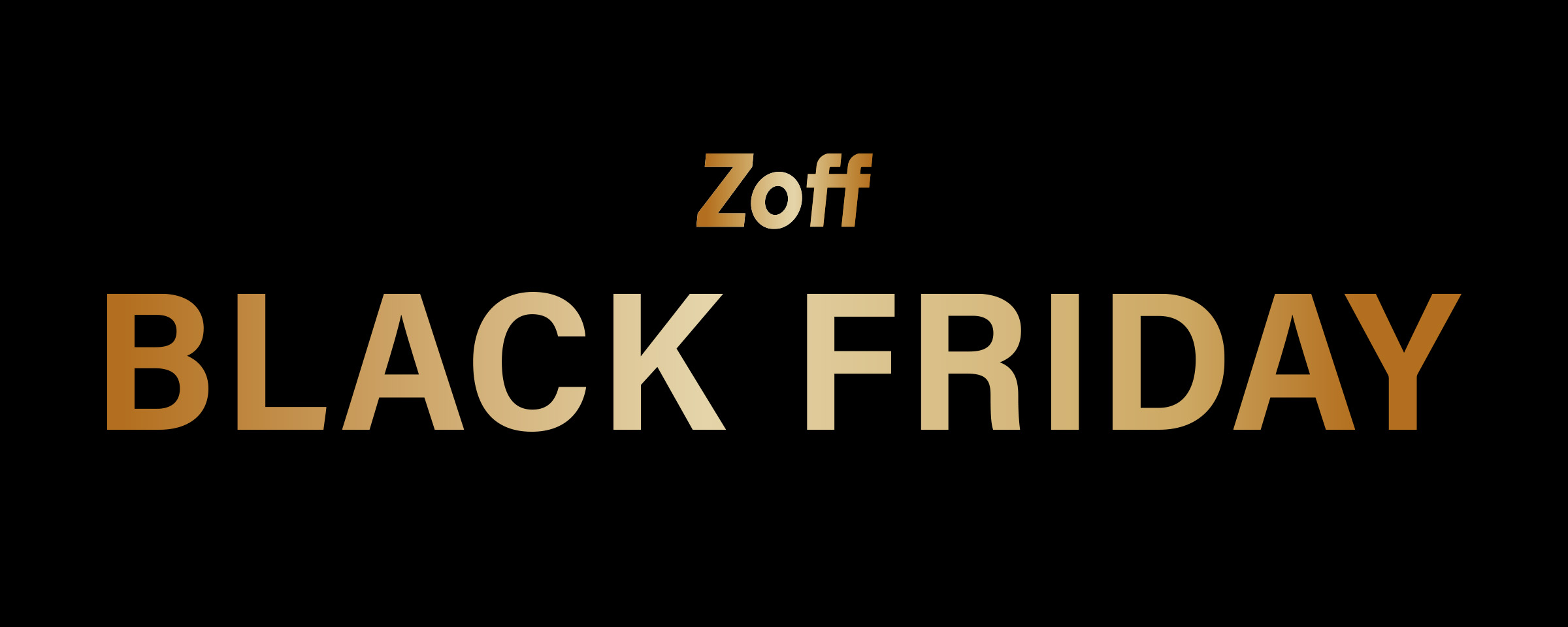 Zoff、ブラックフライデー開催。人気メガネが4600円/6600円/9600円均一