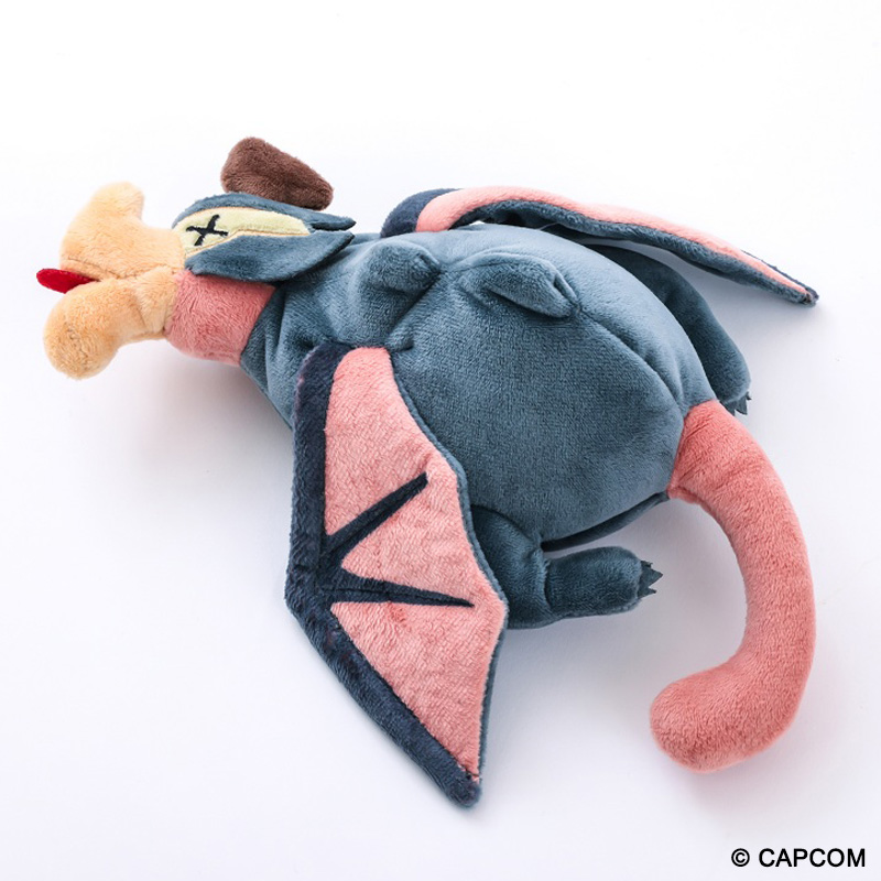 ゲリョス”のぬいぐるみポーチは本日発売！ 死んだふりする姿を表現