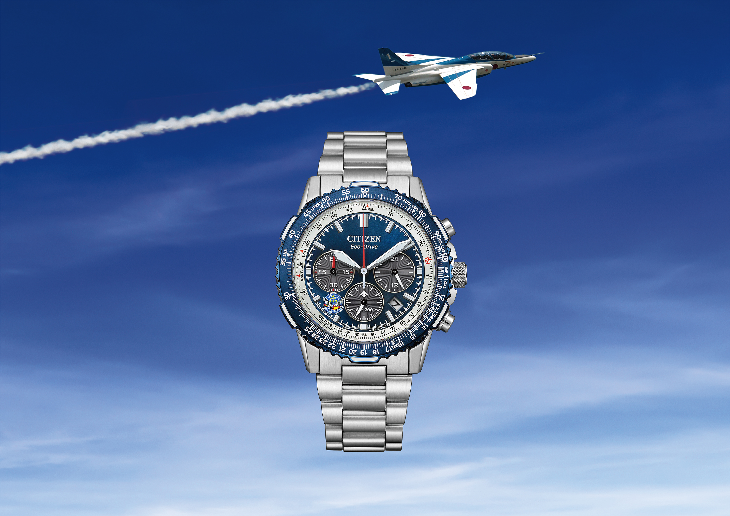 シチズン プロマスター、「ブルーインパルス」創設65周年記念モデル