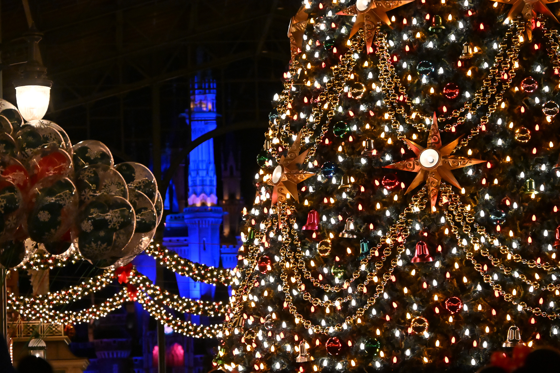 ディズニー・クリスマスは夜景も素敵！ ロマンティックが溢れる夜の
