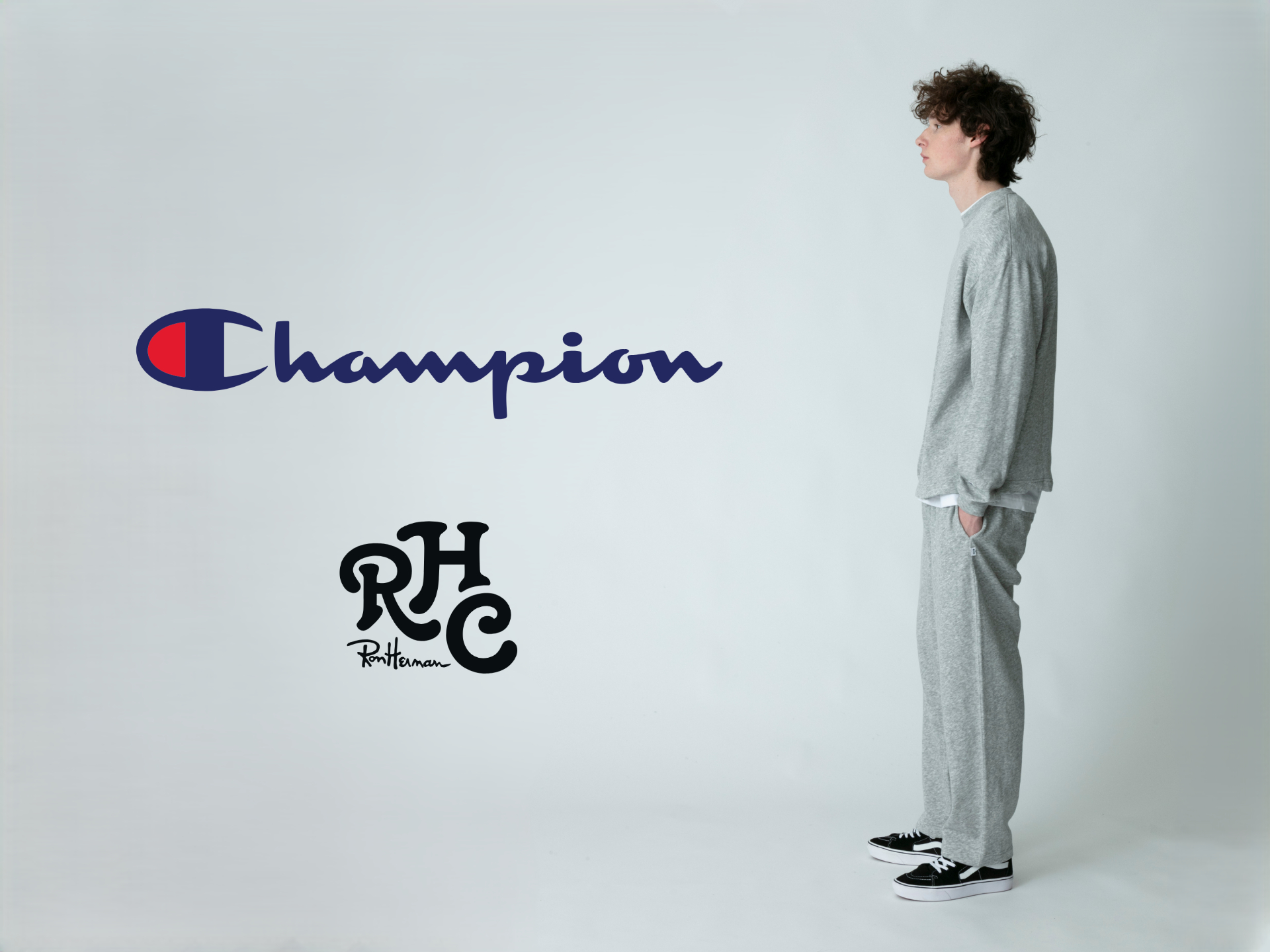 RHC ロンハーマン×Champion、コラボセットアップ発売。水をはじく裏