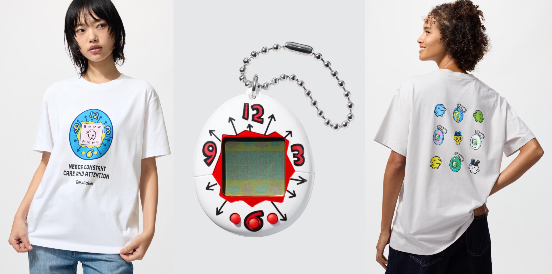 たまごっち　ユニクロ　コラボ ユニクロ、「たまごっち」コラボは12月19日発売！ Tシャツ4種