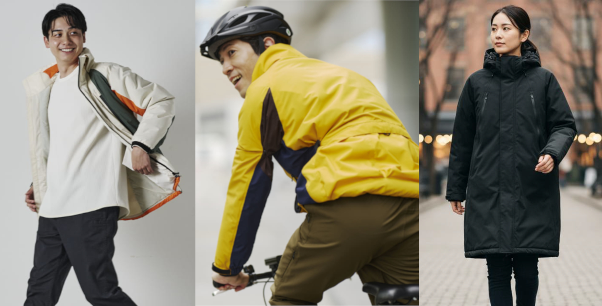 ワークマン、冬の野外で動いてもムレにくい「防水ベンチコート」発売