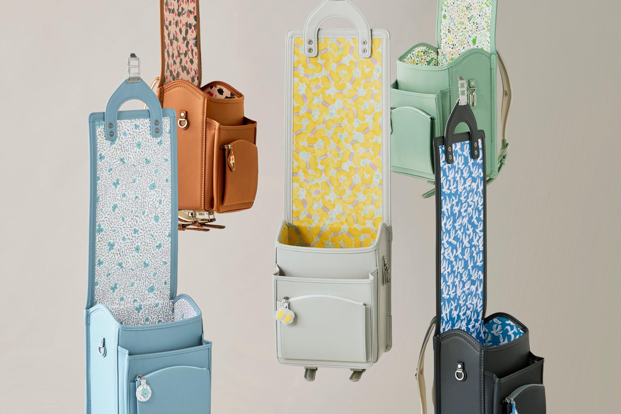 土屋鞄、2027年入学用ランドセルに五度目の「ミナ ペルホネン」コラボ