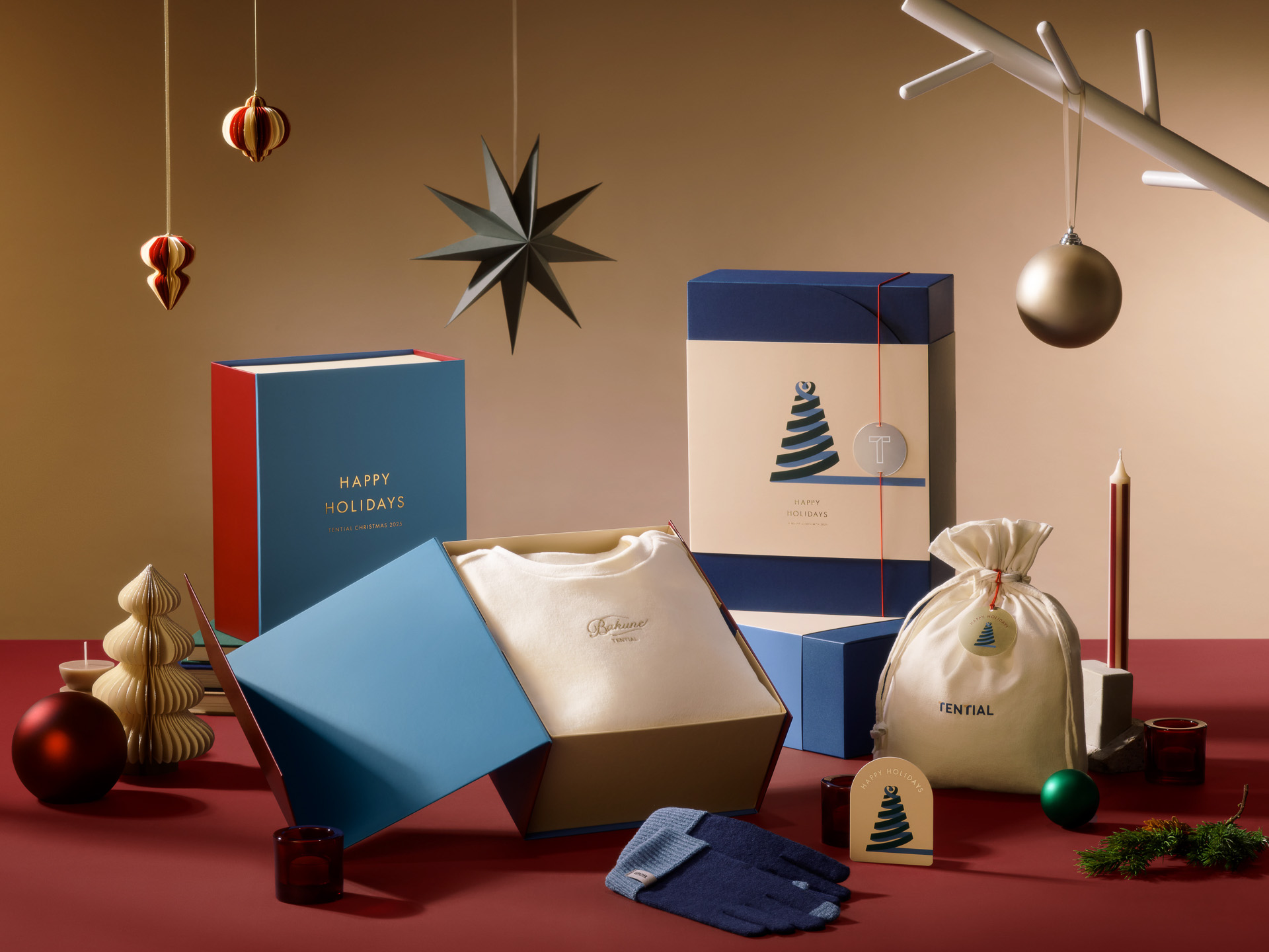 リカバリーウェア「BAKUNE」がブランド初のクリスマス限定品。上下