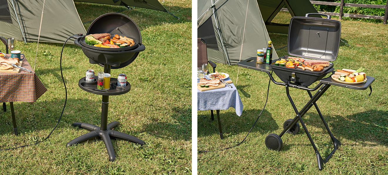 中古美品！【LOGOS】 ロゴスの電気式ホットプレート シェフエレグリル 在庫あり LOGOS ロゴス CHEF BBQエレグリル バーベキューグリル