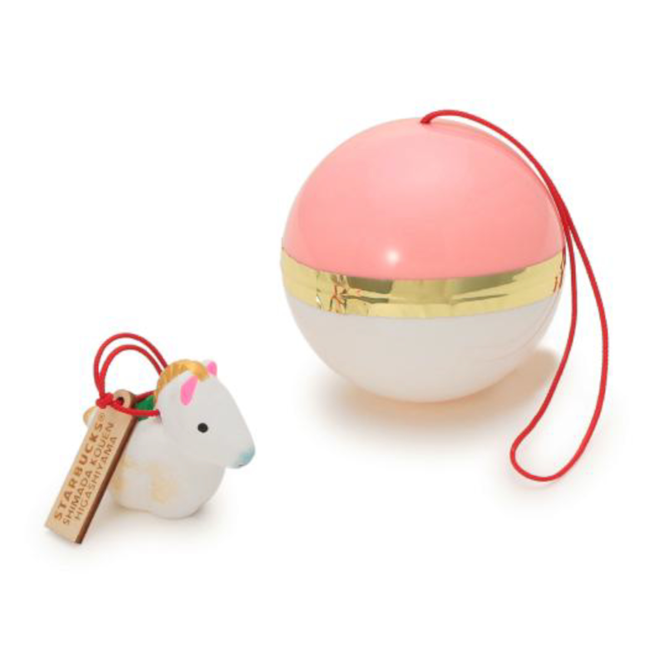 スターバックス 福玉 縁起物チャーム 干支 丙午歳 京都 JIMOTO 午年 京都のスタバ3店舗限定「午年」縁起物チャーム、12月13日発売。どれが