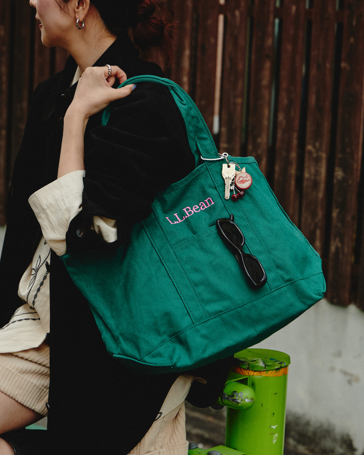 L.L.Bean」の耐久性と実用性を備えたグローサリー・トート別注モデル