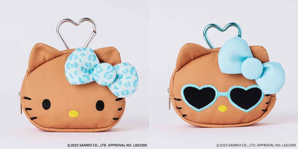 mini 1月号は「日焼けキティ」ポーチチャーム付録。サングラスVer.の