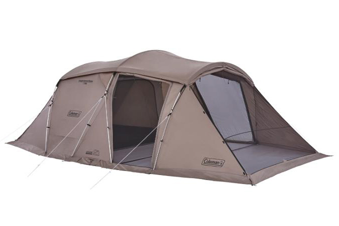 コールマン、簡単設営の新作2ルーム「タフスピードドーム」。ルーフ