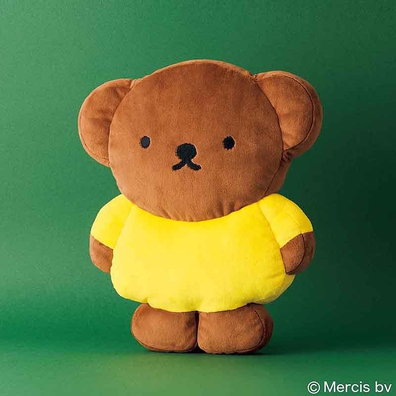 ミッフィーの友達「ボリス」のふんわりクッション付録、リンネル2月号