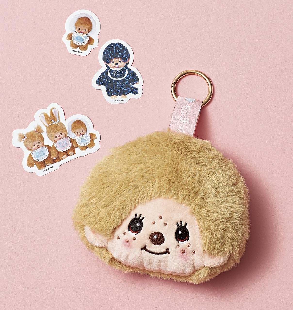 付録は「モンチッチ」初コラボのポーチチャーム＆シール！ sweet 2月号