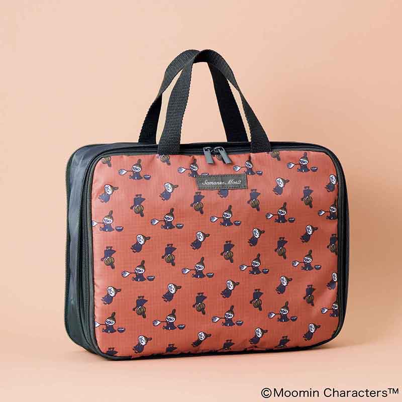 付録はムーミン×Samansa Mos2「閉めるだけでスリムになる衣類圧縮