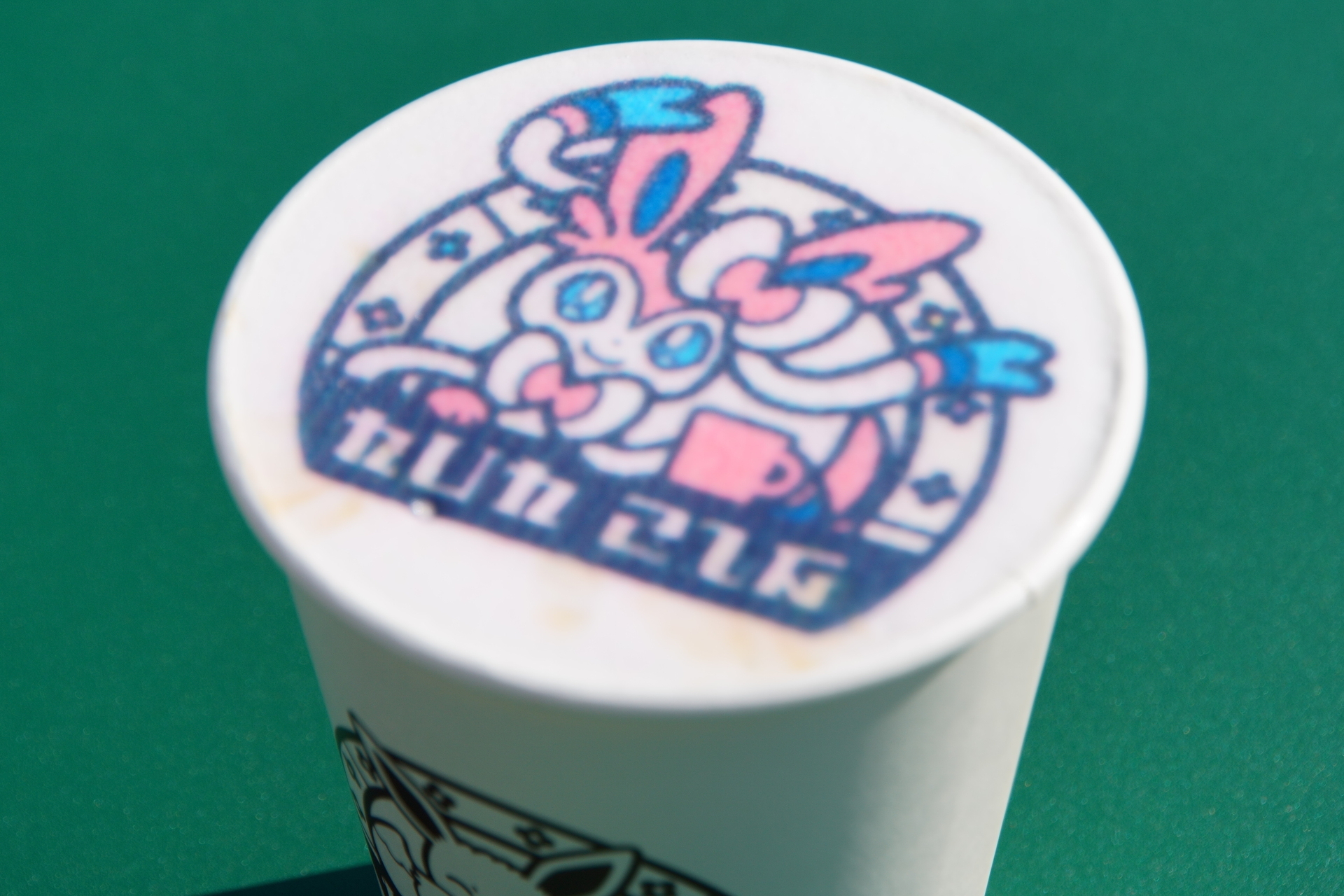 イーブイの進化系8種類のラテアートがかわいい！ ポケパーク カントー