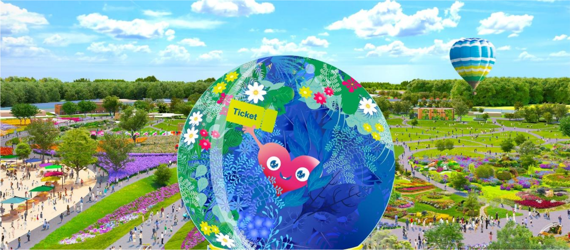 GREEN×EXPO2027」3月19日入場チケット販売開始。早割1日券は大人4900円
