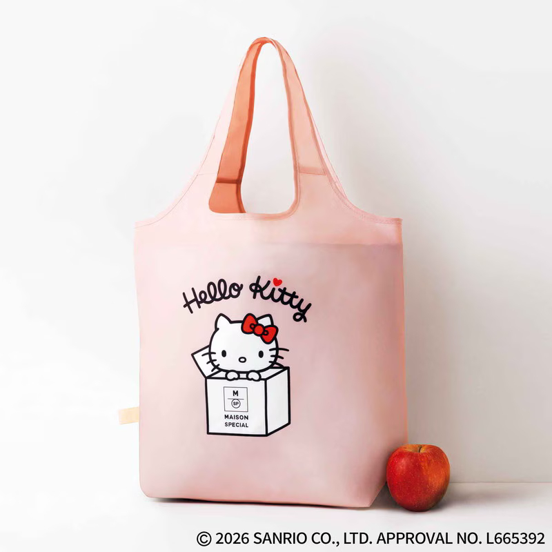 ハローキティの保温・保冷マルシェバッグが大容量サイズで！ GLOW 5・6