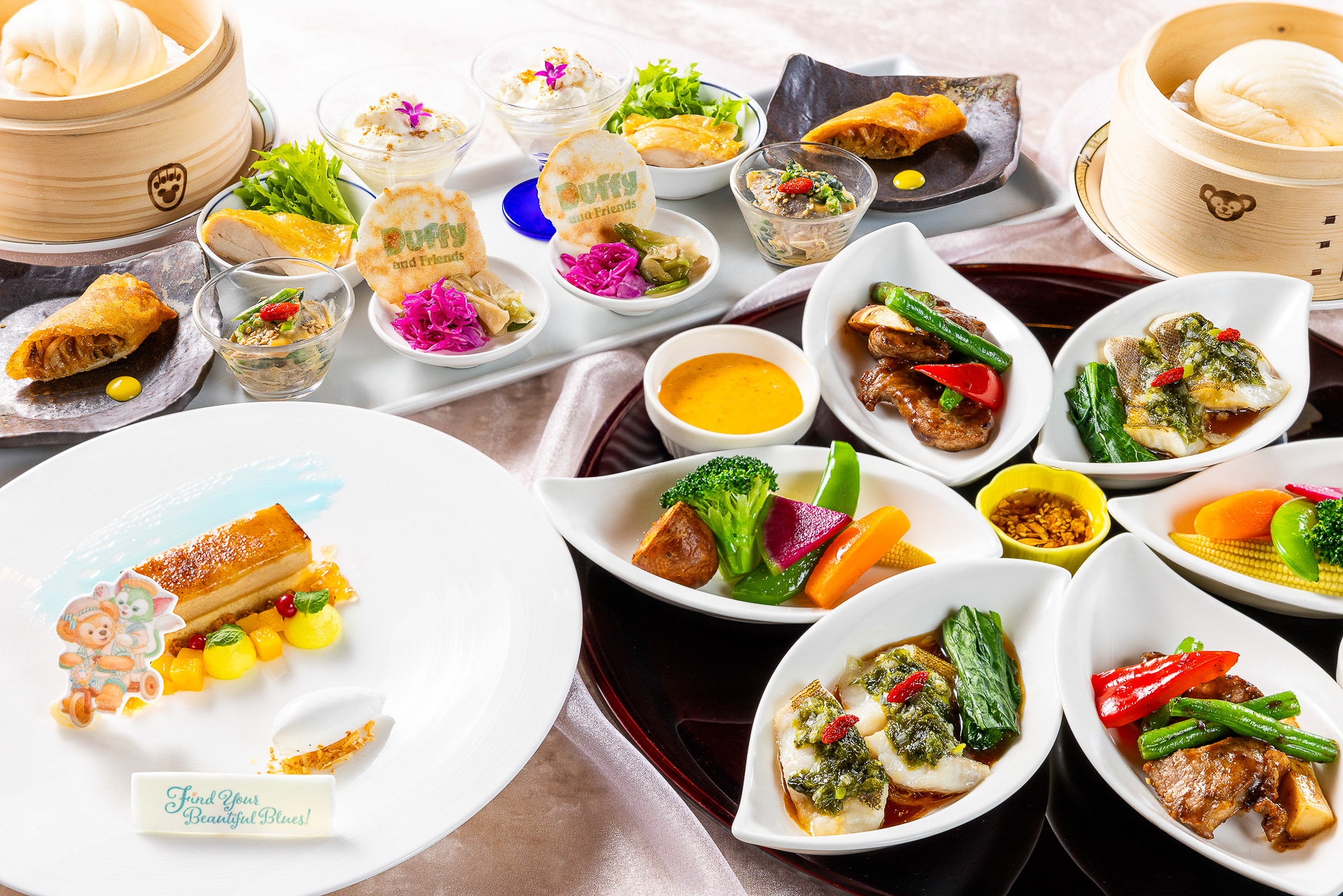 ディズニーホテル、ディズニーシー25周年連動の限定ダッフィーメニュー