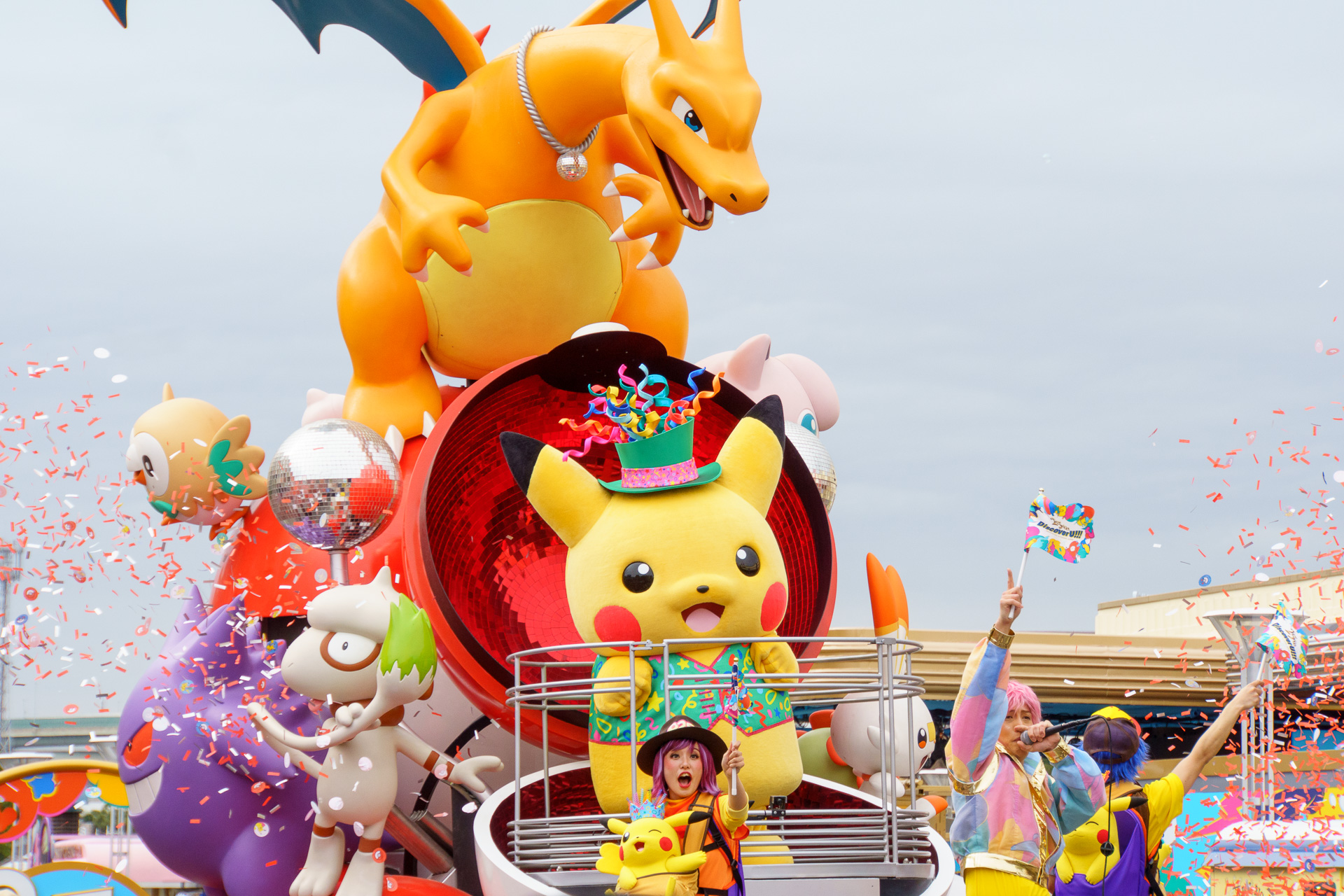 25匹のピカチュウほか人気キャラが大集結！ USJ 25周年パレードを見
