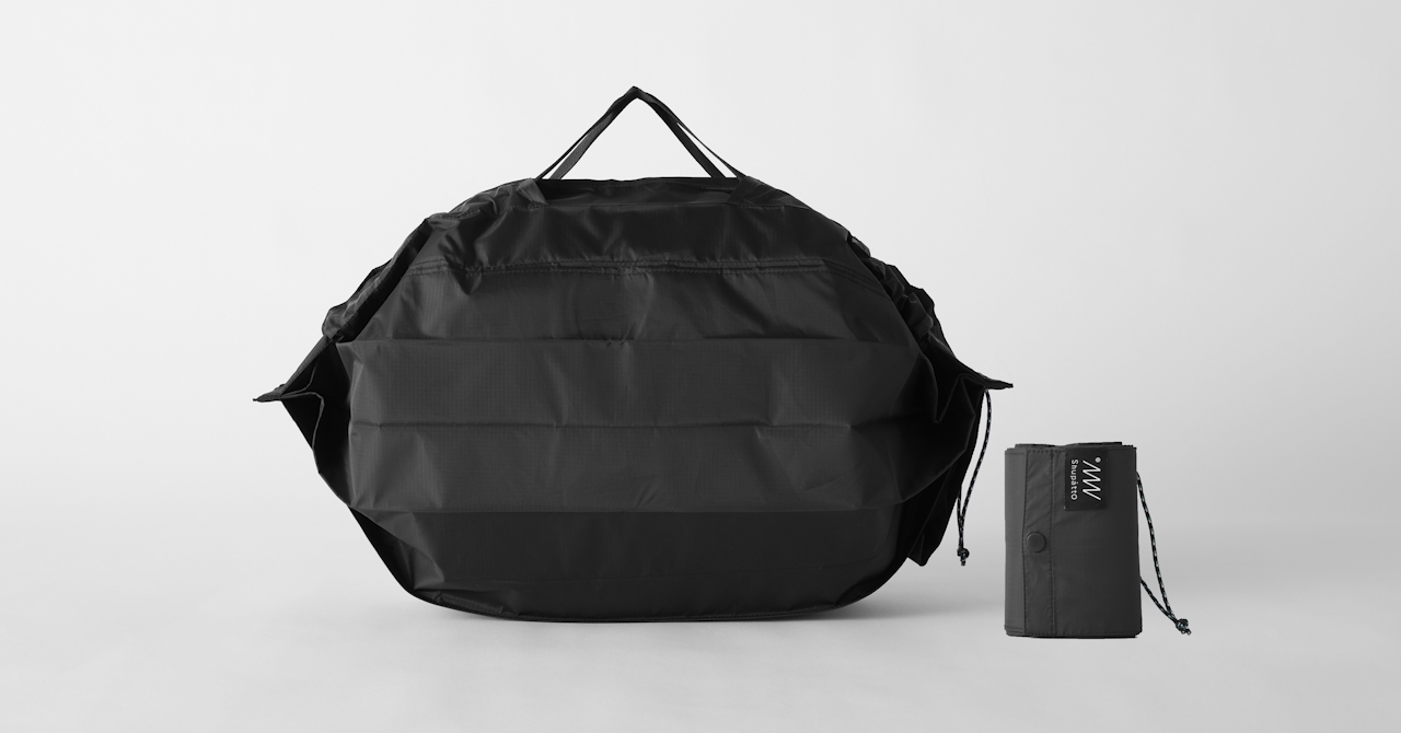 一気にシュパッとたためる「Shupatto 保冷バッグ」にWeb限定ブラック
