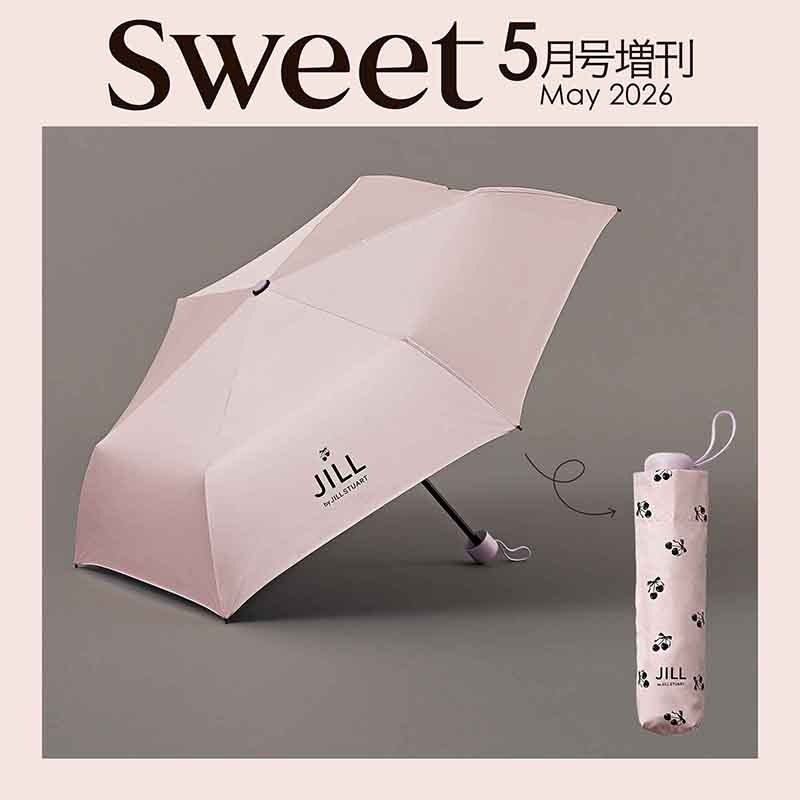 新品ジルスチュアート　コンパクト傘　晴雨兼用　日傘 付録レビュー】軽いのに超高機能♡「ジル バイ ジルスチュアート」の