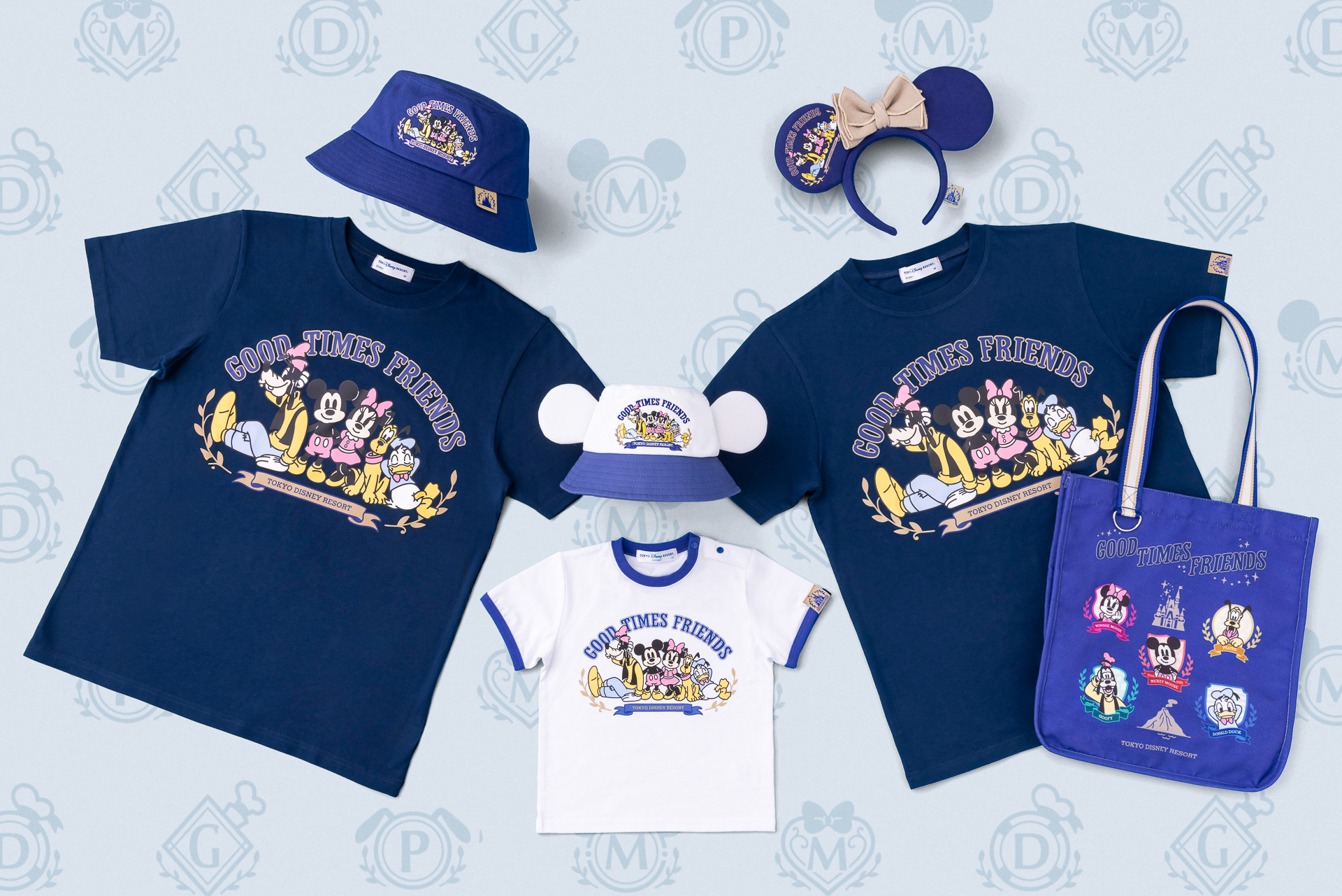 ディズニーリゾート Tシャツ Tシャツ＆フェイスタオル！東京ディズニーリゾート”サマー・クールオフ